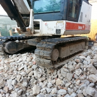 Hybrid tracks for Bobcat X331 in Italy